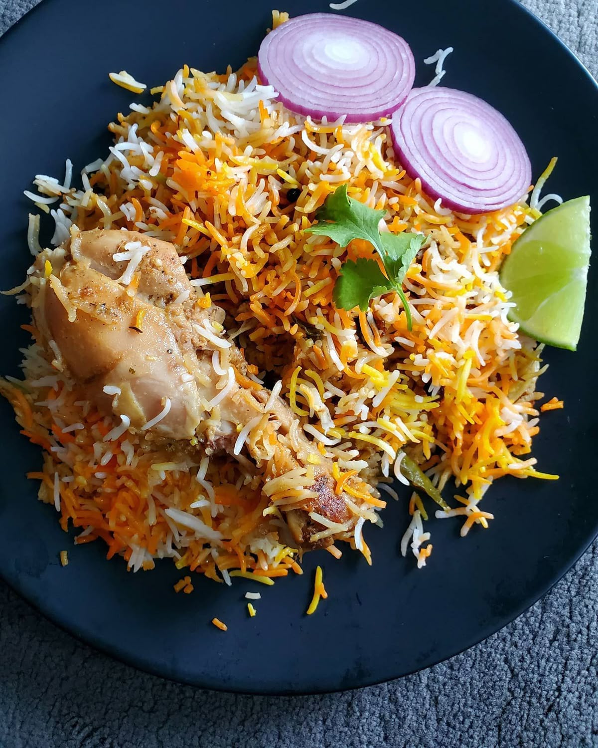 Biryani served in bowl