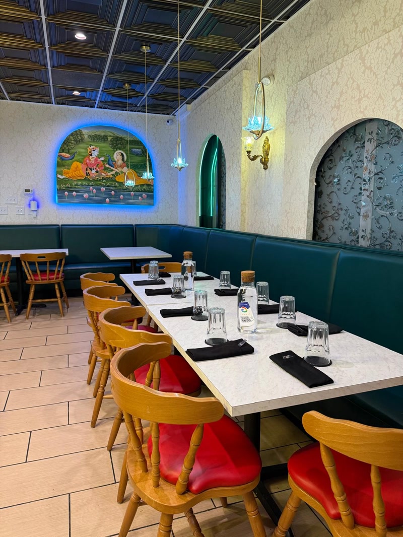 Restaurant seating area